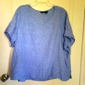 100% linen top